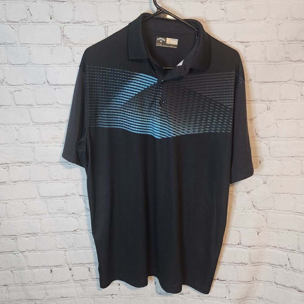 Men's Callaway "Opti-Dri" golf polo, size Medium